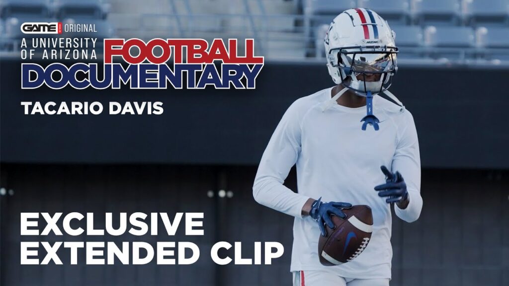 tacario davis micd up a university of arizona football documentary