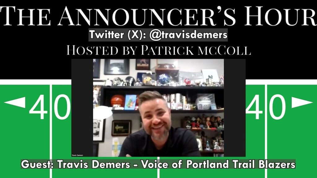 tah 16 travis demers voice of portland trail blazers