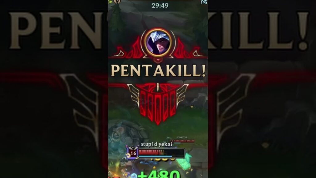 talon pentakill stup1d yekai