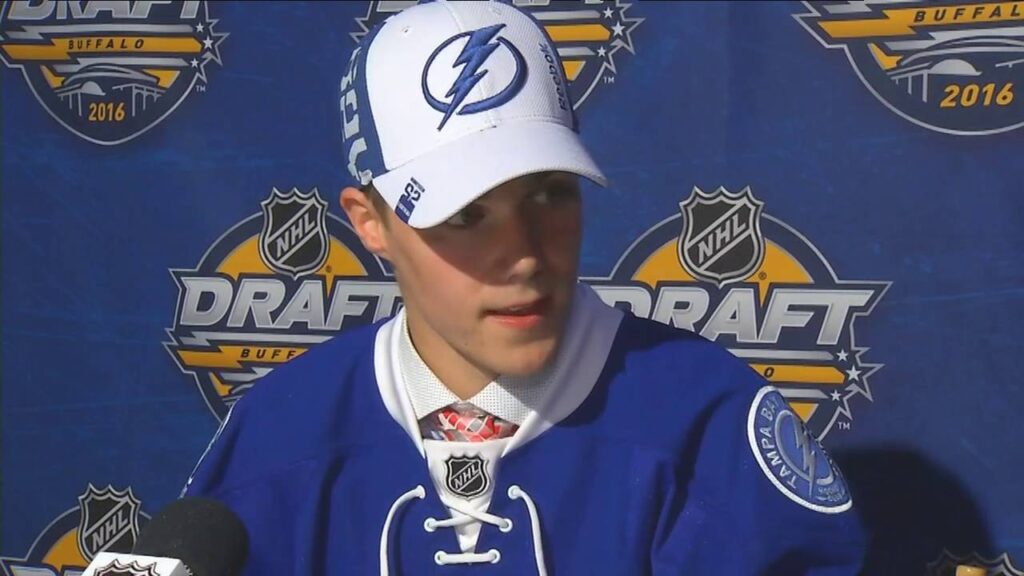 tampa bay lightning first round pick brett howden on being drafted