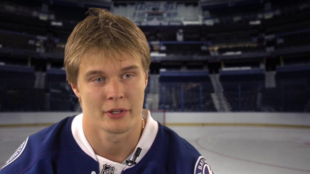 tampa bay lightning vladislav namestnikov talks about growing up in michigan and russia