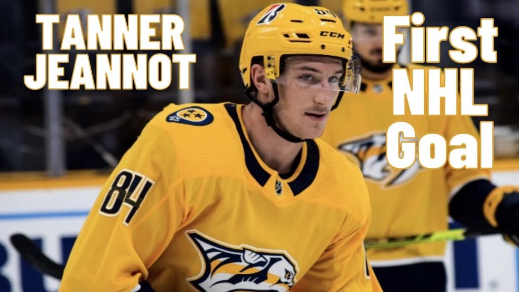 tanner jeannot 84 nashville predators first nhl goal apr 13 2021