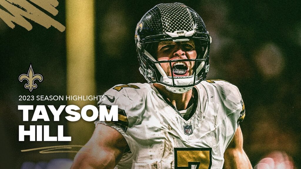 taysom hill 2023 nfl season highlights new orleans saints