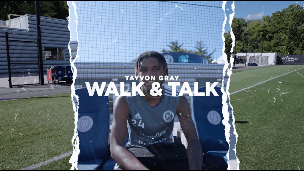 tayvon gray re signs to nycfc walk talk interview