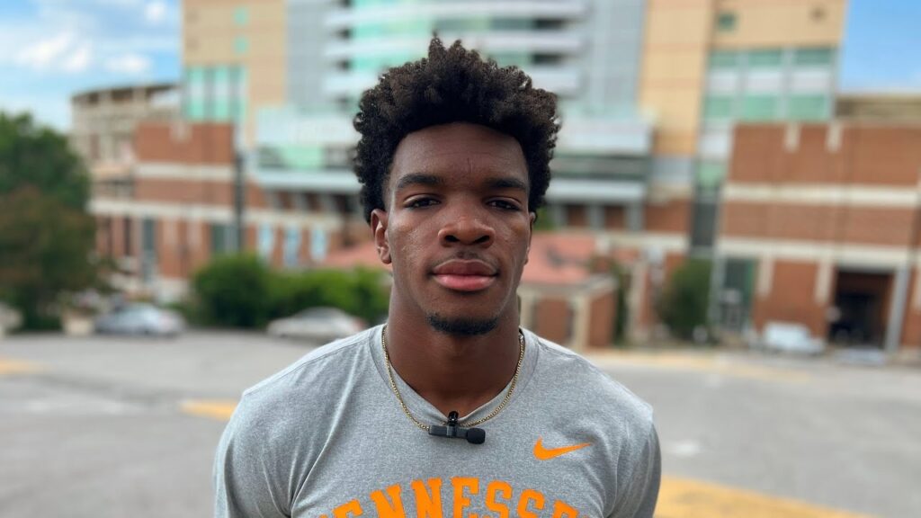 tennessee football nathan leacock explains decision to play on rocky top