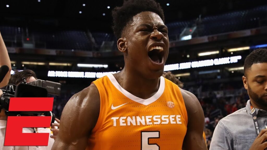 tennessee upsets no 1 gonzaga college basketball highlights