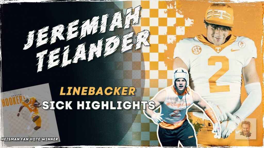 tennessee vols football linebacker jeremiah telander tennessee commit