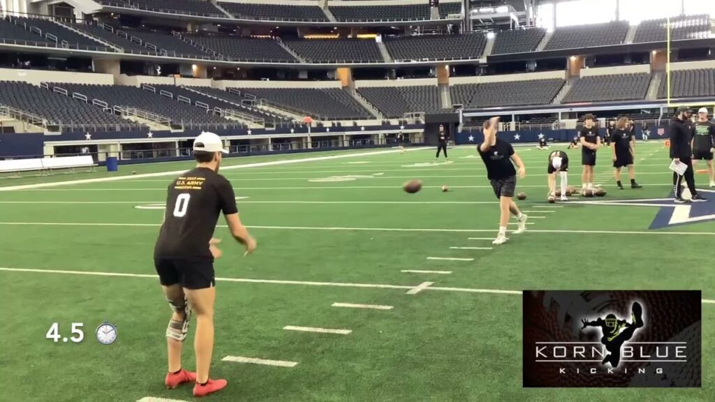 texas commit ian ratliff kornblue kicking