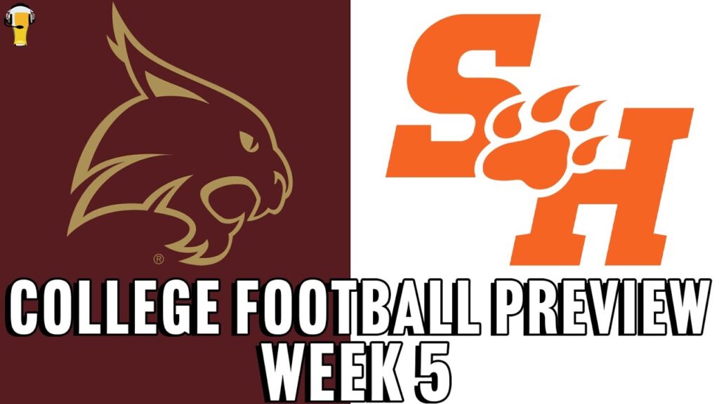 texas state bobcats vs sam houston state bearkats week 5 college football 9 28 24