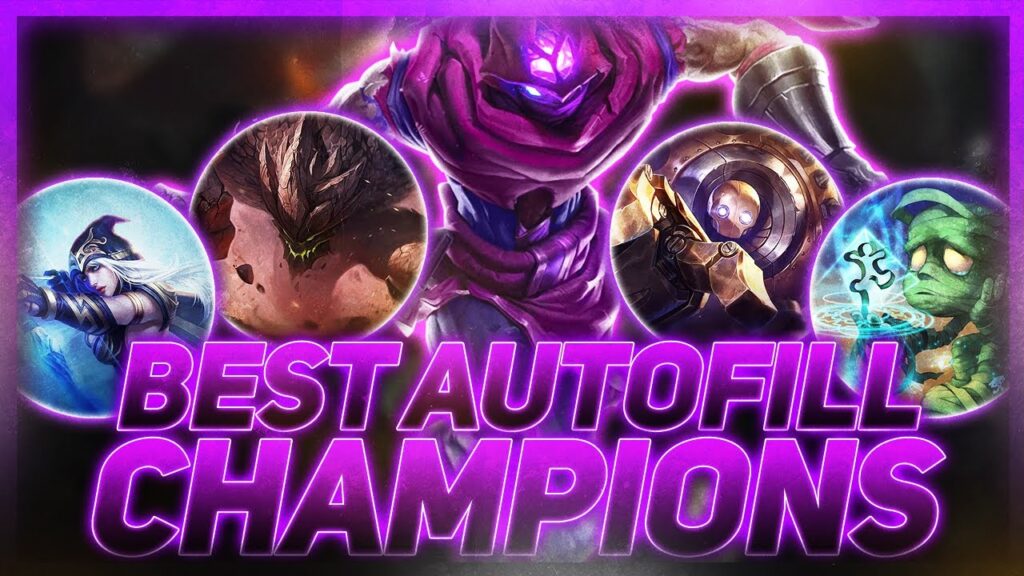 the best champions to play in each role when autofilled league of legends