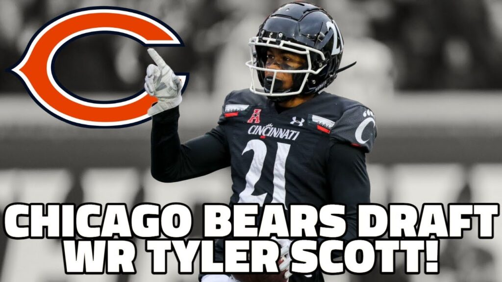 the chicago bears draft wr tyler scott