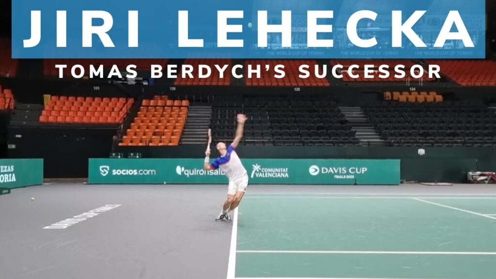 the clean technique of jiri lehecka tomas berdychs successor practice davis cup 2023