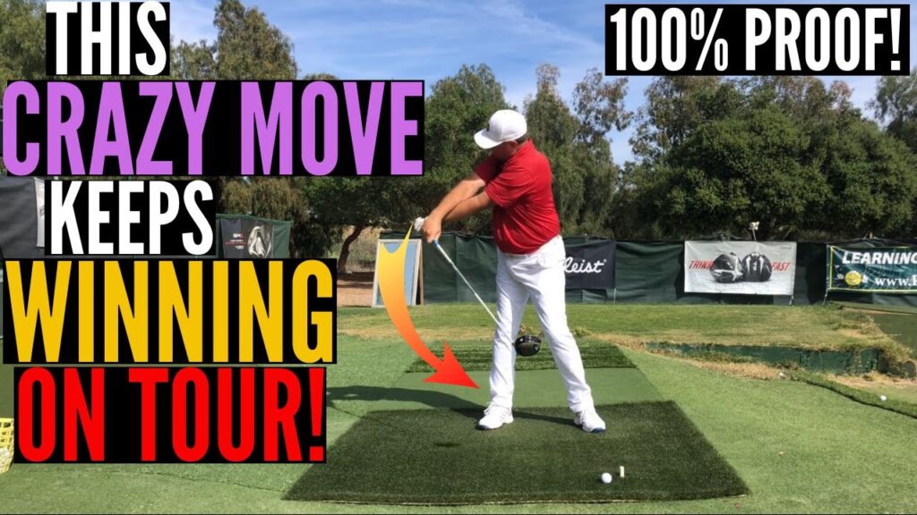 the crazy swing move that keeps winning on the pga tour