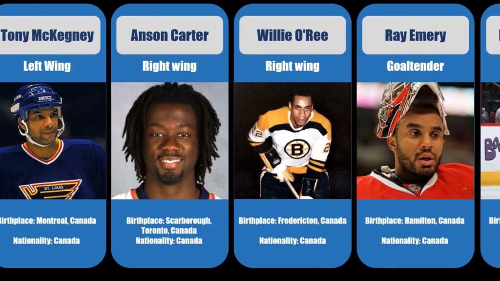 the greatest black nhl players of all time