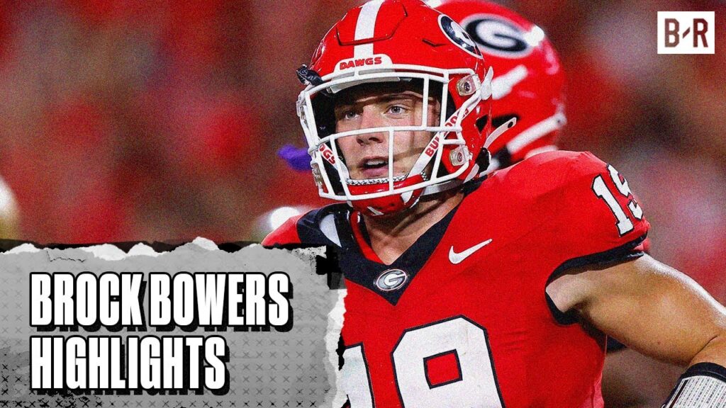 the greatest te prospect ever brock bowers georgia career highlights 1