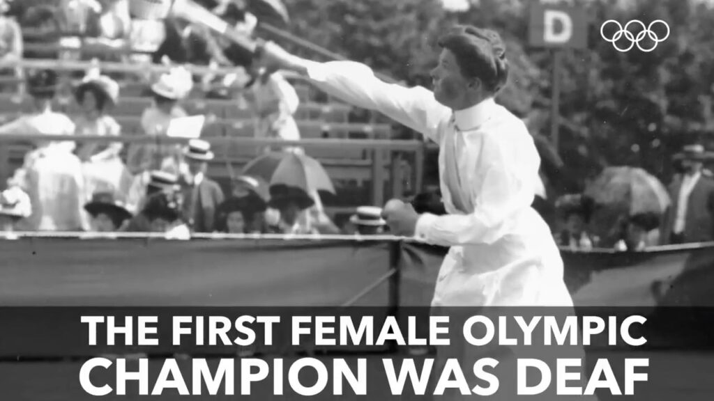 the inspiring first ever female olympic champion