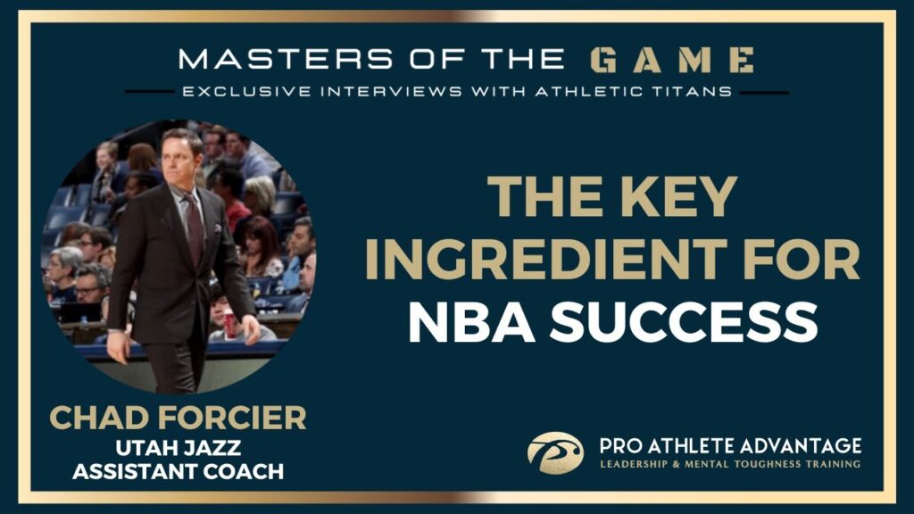 the key ingredient for nba success with chad forcier utah jazz phoenix suns coach