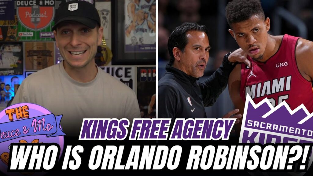 the kings sign orlando robinson who is he