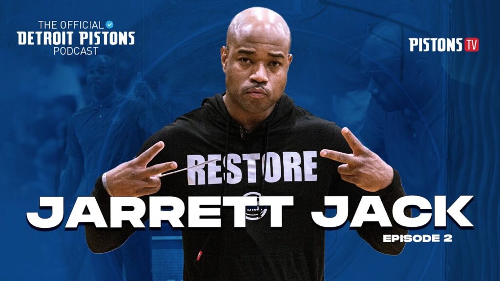 the official detroit pistons podcast s1 ep2 assistant coach jarrett jack