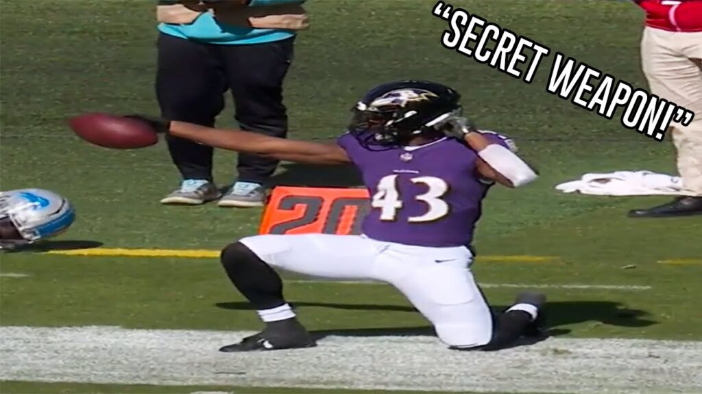 the ravens have a 510 secret weapon justice hill f09f98b3f09f94a5 baltimore ravens highlights