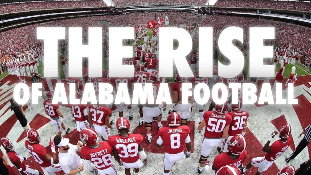 the rise of alabama football