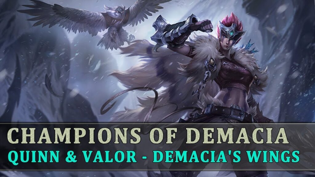 the story behind league of legends ep22 quinn and valor demacias wings