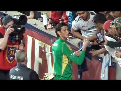 the story of columbus crew goalkeeper nicholas hagens mls debut against real salt lake