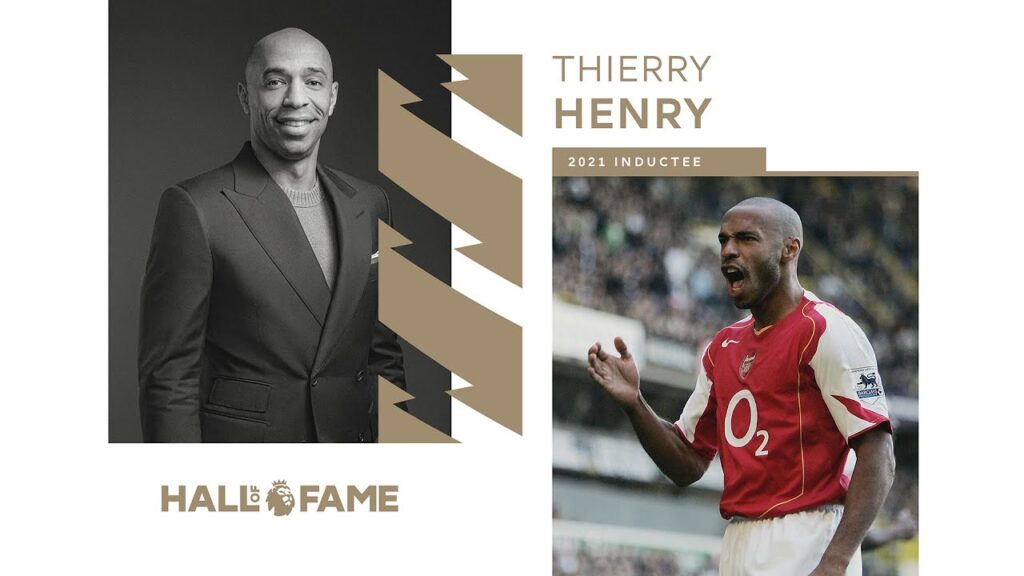 thierry henry premier league hall of fame