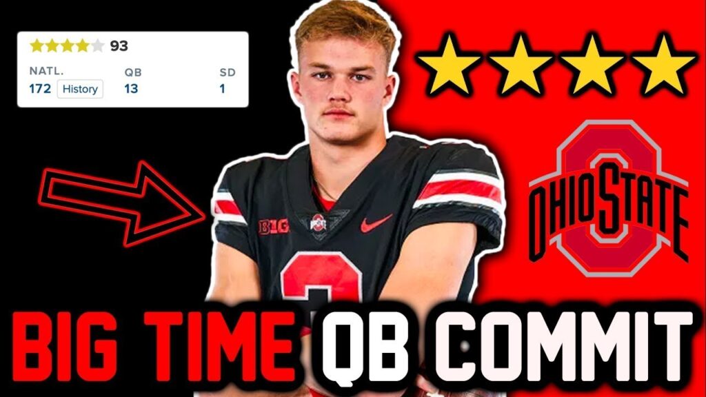 this high school qb is the future of ohio state football meet lincoln kienholz