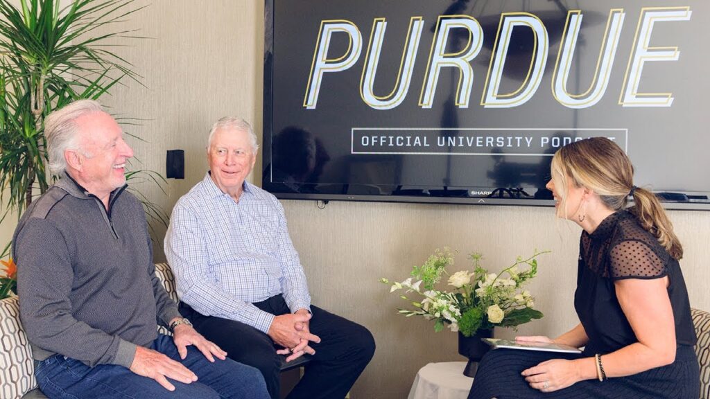 this is purdue full video interview with former football teammates mike phipps and don kiepert