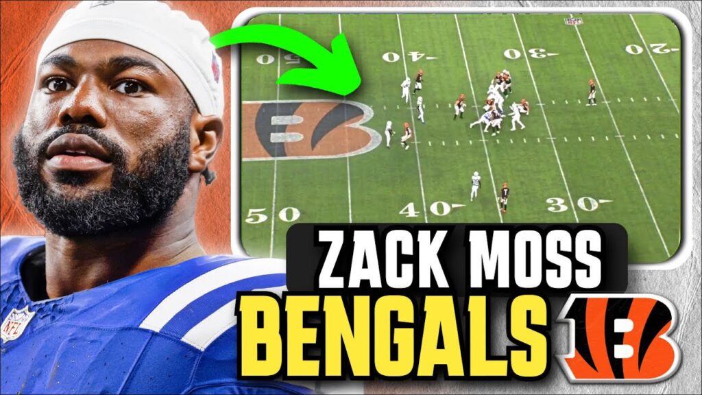 this is why the cincinnati bengals signed zack moss