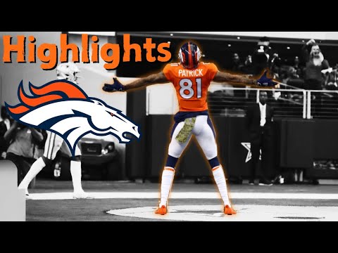 tim patrick career broncos highlights f09f8ea5 new lions wr f09f94a5