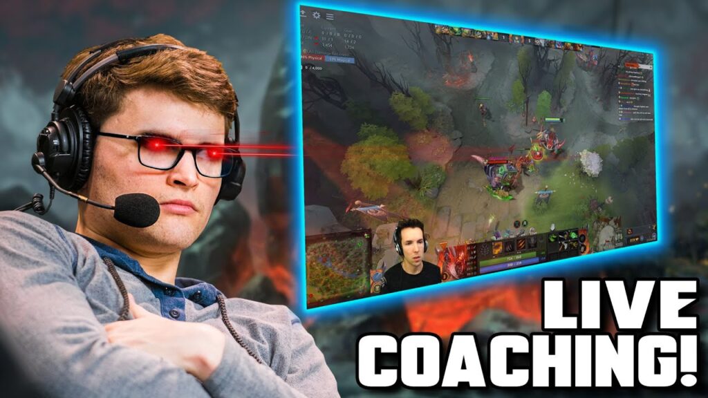 time for grubbys first live coaching with bsj on ursa dota 2