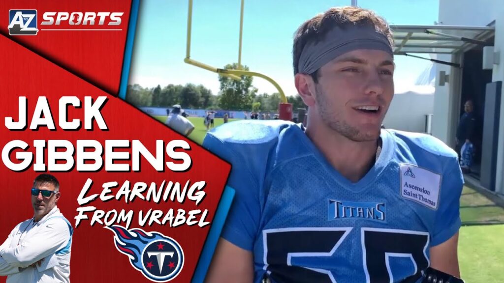 titans rookie lb jack gibbens talks learning from vrabel dr gibby