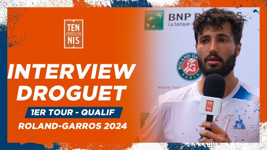 titouan droguet premiere victoire a roland garros roland garros 2024