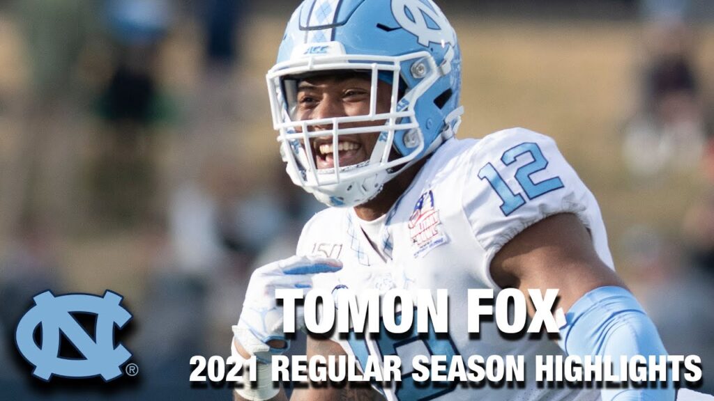 tomon fox 2021 regular season highlights unc lb