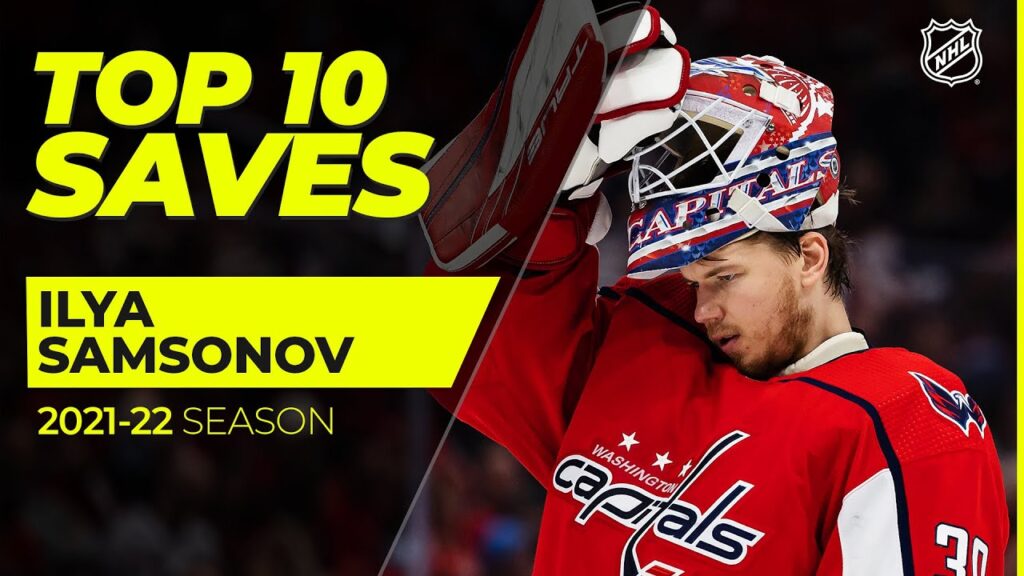 top 10 ilya samsonov saves from 2021 22 nhl 1