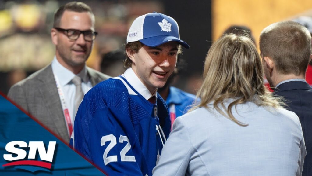 toronto maple leafs select fraser minten with no 38 pick in the 2022 nhl draft