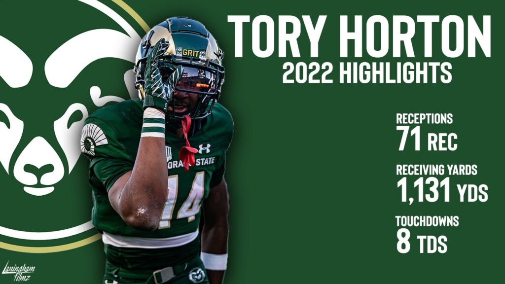 tory horton 2022 highlights colorado state rams