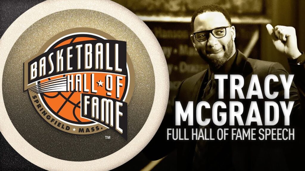 tracy mcgradys hall of fame enshrinement speech