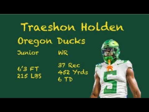 traeshon holden oregon ducks 2023 highlights