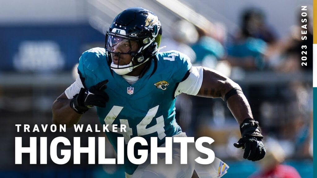 travon walker top plays 2023 season jacksonville jaguars