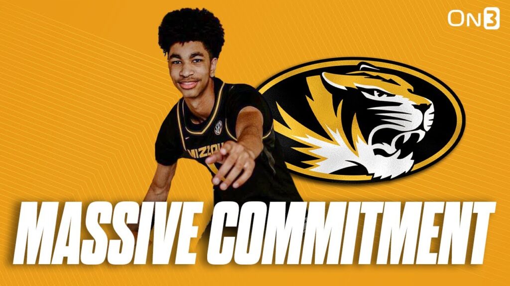 trent burns commits to mizzou basketball 4 star c chooses tigers over xavier rice and tulsa