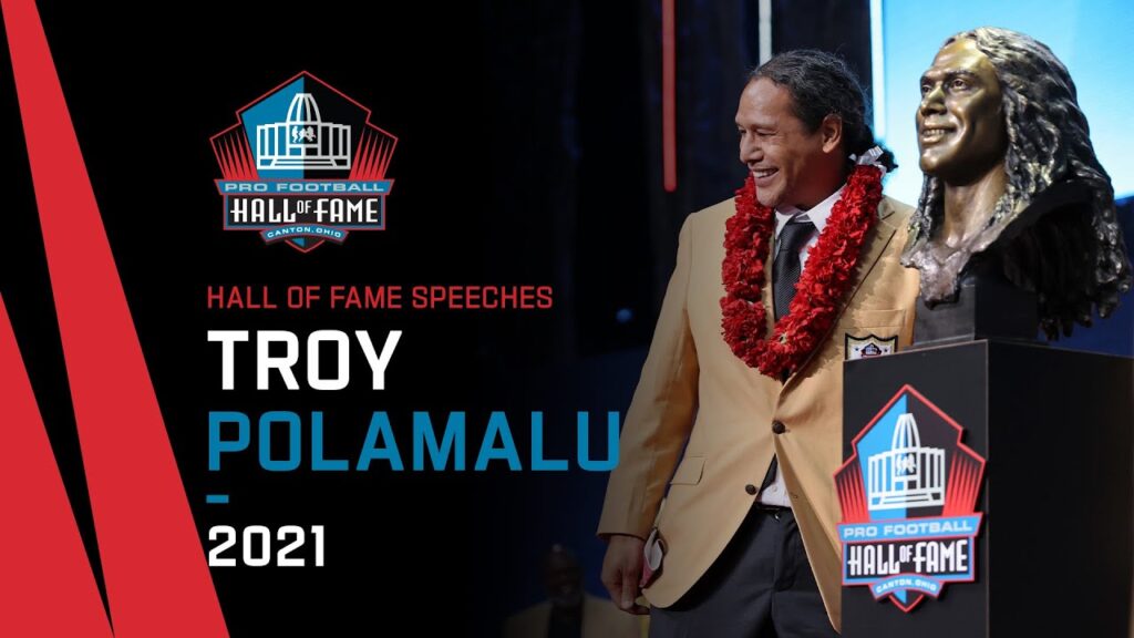 troy polamalu full hall of fame speech 2021 pro football hall of fame nfl