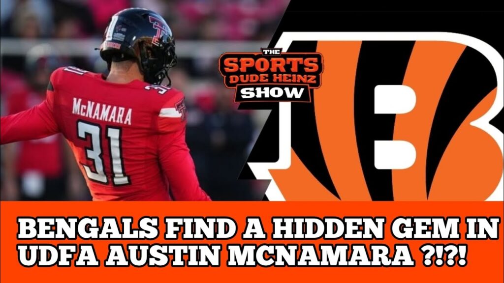 udfa austin mcnamara to be the nfls next great punter cincinnatibengals