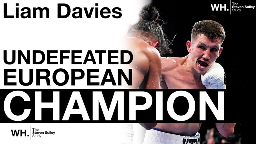 undefeated british and european champion boxer liam davies on what he needs to become world champion