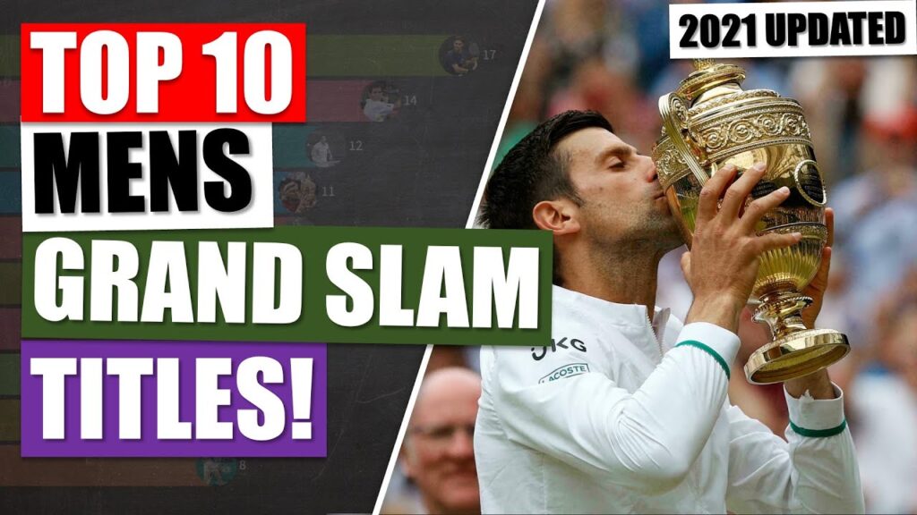 updated mens tennis grand slam winners of all time 1877 2021