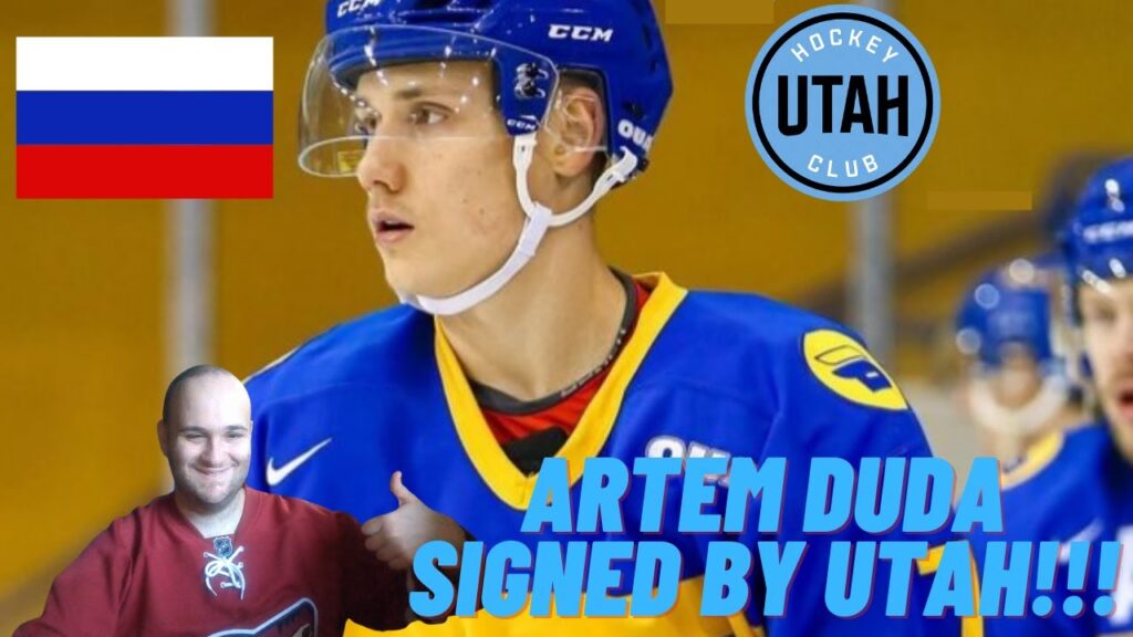 utah hockey club signs artem duda to entry level contract swedish