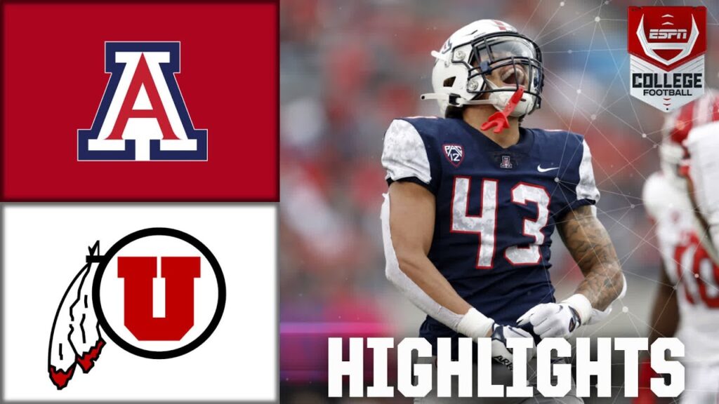 utah utes vs arizona wildcats full game highlights