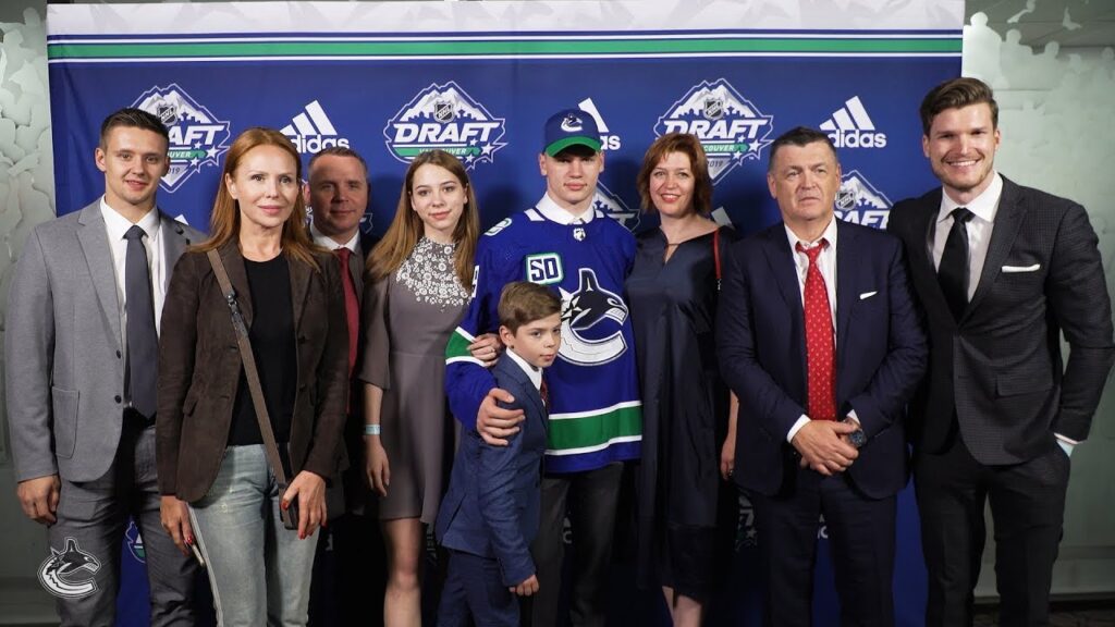 vasily podkolzin behind the scenes at the 2019 nhl draft